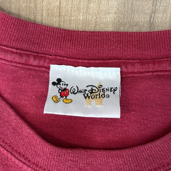 Vintage Disney Parks Walt Disney World 1932 Goofy G Maroon 2xl T Shirt - Picture 2 of 7